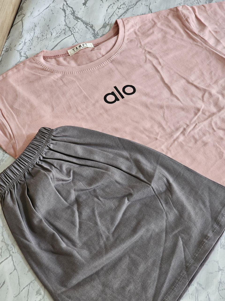 ست کراپ و شورتک زنانه