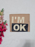 تیشرت لانگ زنانه طرح OK تیشرت لانگ تیشرت سایز بزرگ